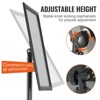 VEVOR Pedestal Sign Holder,11 x 17 Inch Vertical and Horizontal Adjustable Poster Stand,Heavy-Duty Floor Standing Sign Holder with Metal Base, Black - 4 of 4
