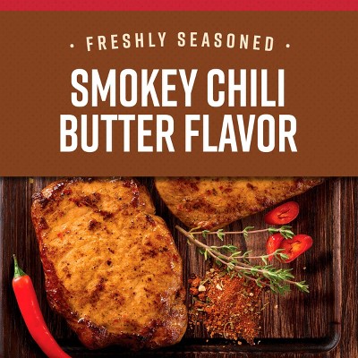 Tyson Pork Chops Smoky Chili Butter - 12oz