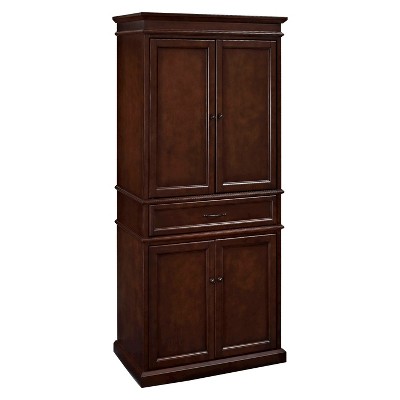 Parsons Pantry Storage Wood/Mahogany - Crosley