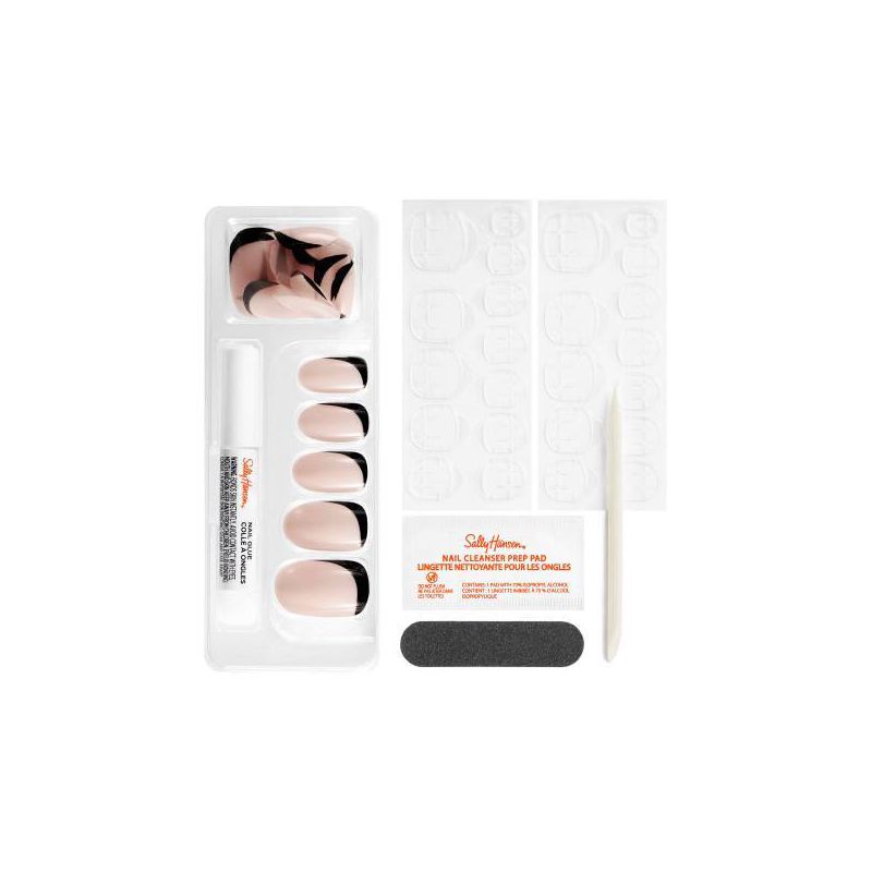 Sally Hansen Salon Effects Perfect Manicure Press on Nails Kit - Oval - Swoop There It Is - 24ct, 4 of 11