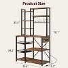 Microwave Stand, with Storage, with Power Output, 7-Tier Kitchen Bakers Racks, with Hook, Baker Rack for Kitchen, Dining Room, Bakery - 2 of 4
