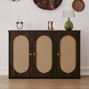 Bella Depot 48.8''W 3-Door Sideboard with Large Storage - 2 of 4