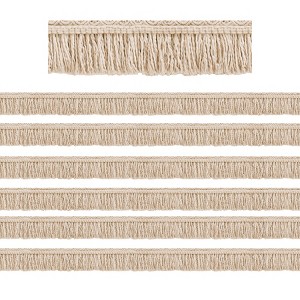 Teacher Created Resources® Wonderfully Wild Fringe Die-Cut Border Trim, 35 Feet Per Pack, 6 Packs - 1 of 3