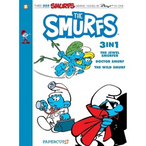 Smurfs 3-In-1 #7 - (Smurfs Graphic Novels) by  Peyo (Paperback) - 1 of 1