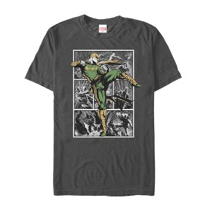 Men's Marvel Iron Fist Rain Battle T-Shirt - 1 of 4