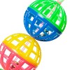 A&E Cage Company Happy Beaks Jingle Lattice Balls Bird Interactive Toy - 2 of 2