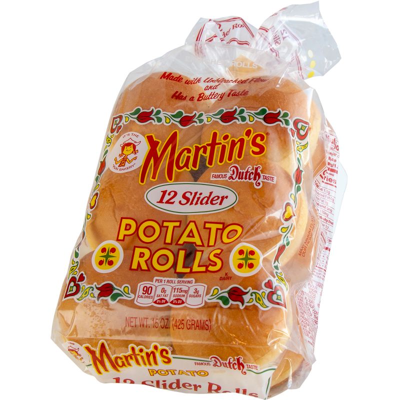 Martin&#39;s Potato Sliced Rolls -15oz/12ct, 5 of 9
