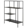 48" Tall Black Bronze Bookcase - Henn&Hart - 4 of 4
