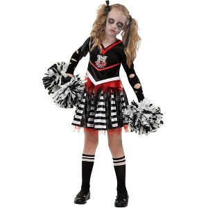 Joyfy Girls' Halloween Cheerleader Costume Cheer Uniform - 1 of 4