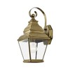 Livex Lighting Exeter 1 - Light Wall Light in  Antique Brass - 4 of 4