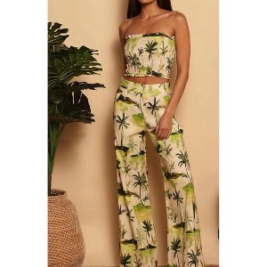Women's Trouser Pant-Paradise Pant - SHORE - 1 of 3