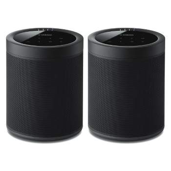 Yamaha WX-021BL MusicCast 20 Wireless Speakers - Pair (Black).