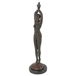 Design Toscano Starfish Dancer Quality Lost Wax Bronze Statue - 1 of 4