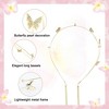 Unique Bargains Women's Butterfly Headband Gold Tone 1 Pc - 4 of 4