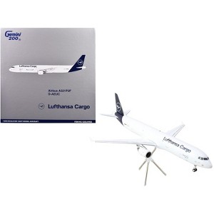 Airbus A321P2F Commercial Aircraft "Lufthansa Cargo" White w/Blue "Gemini 200" 1/200 Die Cast Model Airplane by GeminiJets - 1 of 3