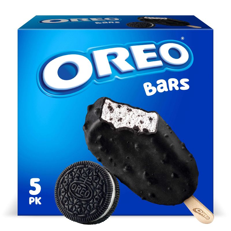 OREO Ice Cream Bar Frozen Desserts - 5ct/13.7 fl oz, 1 of 16