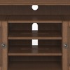 54" Wood TV Media Stand with Two Side Doors, Adjustable Shelves and Cord Management for Living Room and Bedroom - 4 of 4