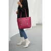 MKF Collection Emery Vegan Leather Women’s Tote Bag with Wallet by Mia K - 3 of 4