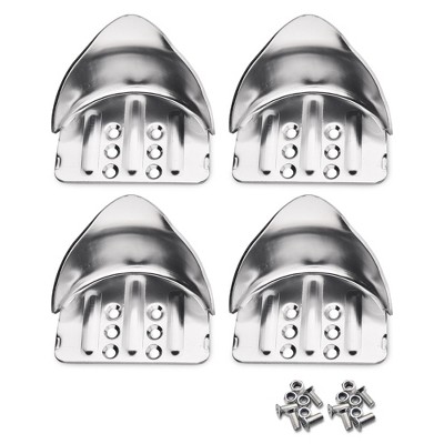 Yescom Stilt Heel Bracket Replacement Kit Aluminum Adjustable Part for Painting 2 Pairs YES0496