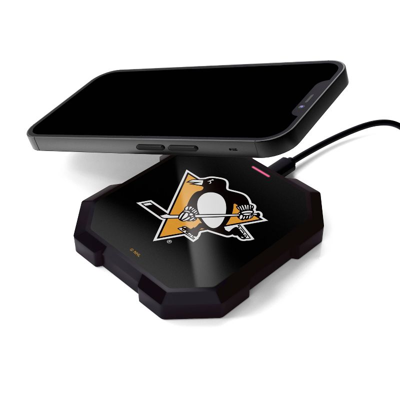 NHL Pittsburgh Penguins Wireless Charging Pad, 3 of 4