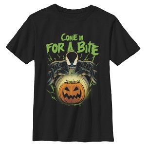 Boys Marvel Come In For A Bite Candy Trick T Shirt - 1 of 4