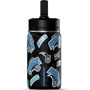 NBA Orlando Magic 14oz Kids Stainless Steel Water Bottle With Straw Lid and Flexible Handle - 1 of 4