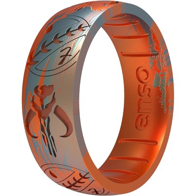 Enso Rings Star Wars Silicone Bracelet | I Love You (Aurebesh) - Rose Gold | Size Large