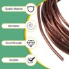 Unique Bargains Anodized Aluminum Flexible Bonsai Training Wire 3 Rolls - 2 of 4