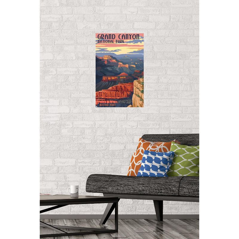Trends International Lantern Press - Grand Canyon Mather Point Unframed Wall Poster Prints, 2 of 7