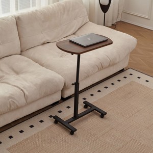 C-shaped Side Table for Couch and Bed - 1 of 4