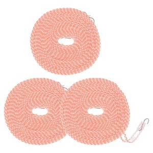 Unique Bargains Nylon Windproof Adjustable Widen Clothesline 3 Pcs - 1 of 4