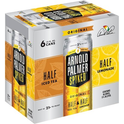 Arnold Palmer Spiked Half & Half Original Flavored Malt Beverage - 6pk/12 fl oz Cans
