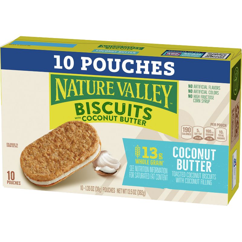 Nature Valley Coconut Butter Biscuits - 10ct/13.5oz, 3 of 7