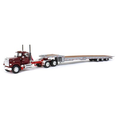 First Gear Dcp 1/64 Mack Super-liner W/ Talbert 5553ta Trailer ...