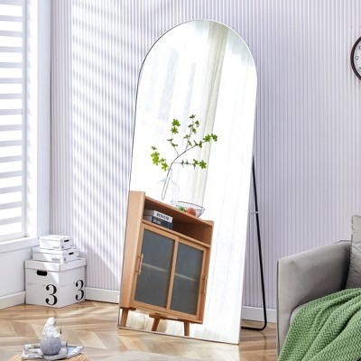ONWITH Floor standing full-length rearview mirror