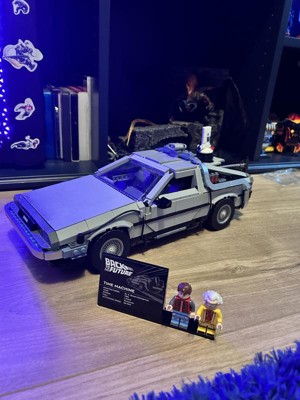 Lego Back to the Future DELOREAN Time Machine #21103 100% COMPLETE w DOC &  MARTY