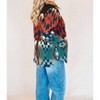 Women's Southwestern Print Blanket Jacket - TASHA POLIZZI - 2 of 4