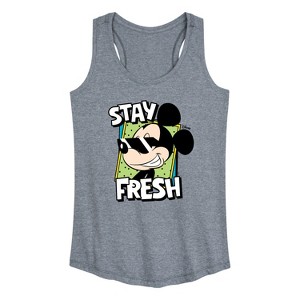 Women's - Disney - Stay Fresh Graphic Racerback Tank - 1 of 4