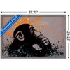 Trends International Thinker Monkey - The Graffiti Collection Framed Wall Poster Prints - 3 of 4