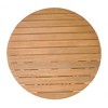 Zahara Coffee Table 15.7"H, Natural Finish, Modern Solid Acacia Wood By Zuo Modern - 3 of 4