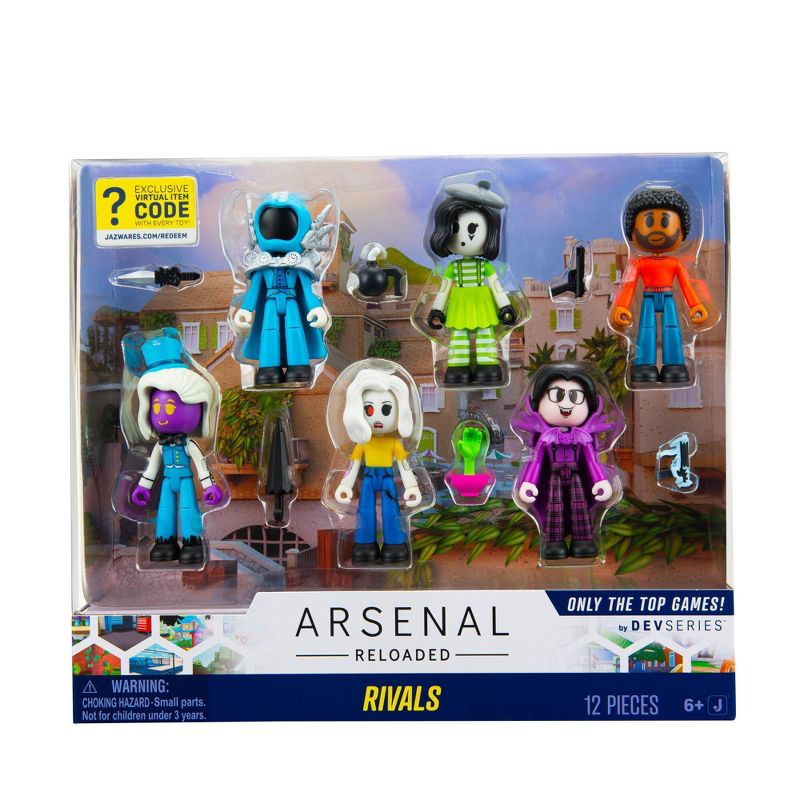 DevSeries Arsenal Reloaded Rivals Action Figure Set (Target Exclusive), 3 of 12