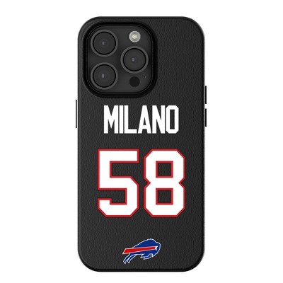 Keyscaper NFL Buffalo Bills Players Game Tactic MagSafe Compatible Cell Phone Case for Apple iPhone