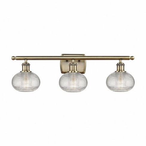 Innovations Lighting Ithaca 3 - Light Vanity in  Antique Brass - image 1 of 1