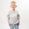The Juniper Shop Free Spirit Ghost Distressed  Youth Sweatshirt - 2 of 4