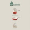 Bloomhouse 4-Piece Heavy-Gauge Aluminum Cookware Set w/Non-Stick Ceramic Steamer Insert - 3 of 4
