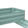 Sunnydaze 2-Tier Galvanized Steel Raised Garden Bed - 17.75" H - 2 of 4