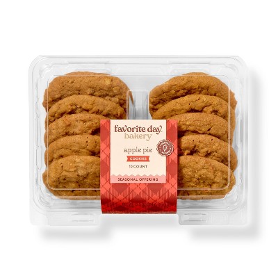 Apple Pie Cookies - 12.5oz/10ct - Favorite Day™