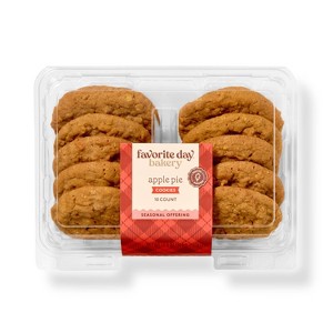 Apple Pie Cookies - 12.5oz/10ct - Favorite Day™ - 1 of 3
