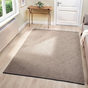 Luxe Weavers Modern Farmhouse Washable Indoor Area Rug Anti-Slip Carpet - 1 of 4