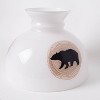 Aladdin Oil Lamp Shade - Student Design Glass Lampshade with 10 Inch Base Fitter - 3 of 4